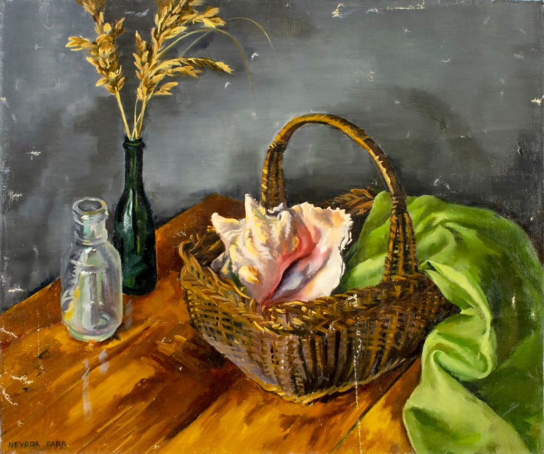 Nevada Carr (US,20C) oil painting (1 of 15)