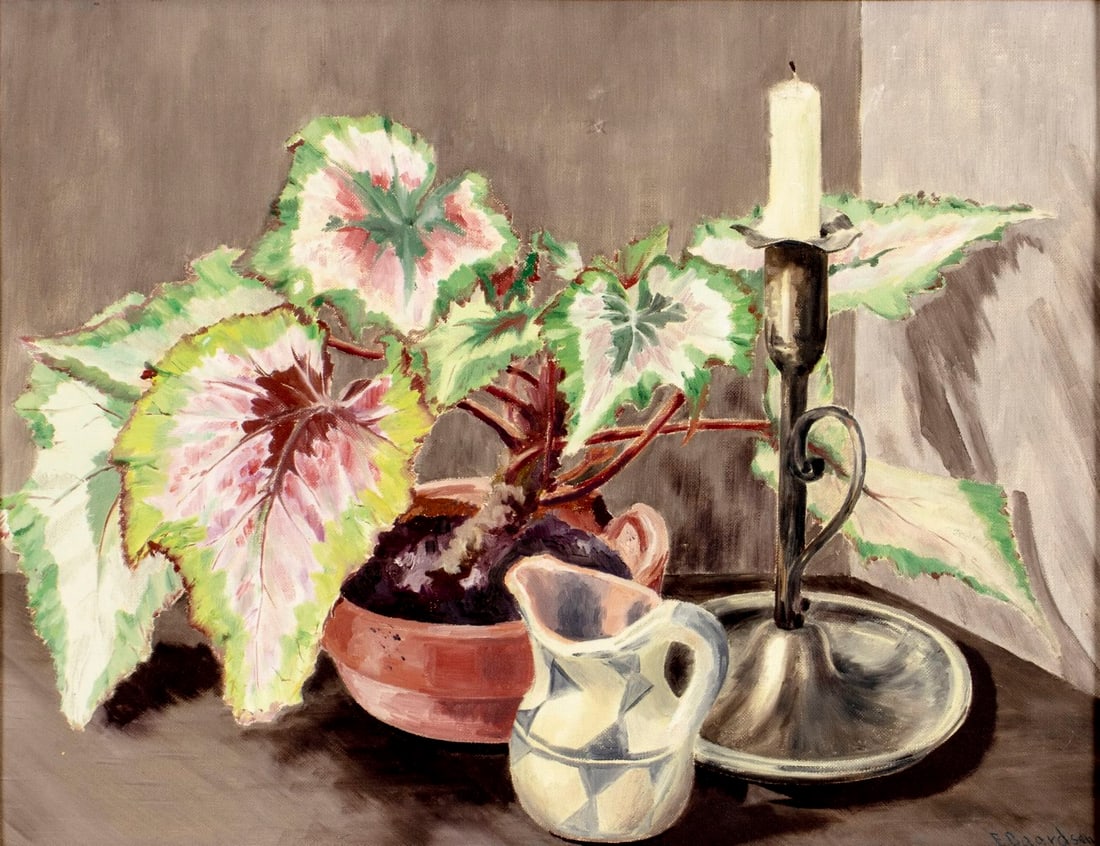 E Baardsen (US,20C) oil painting (1 of 12)