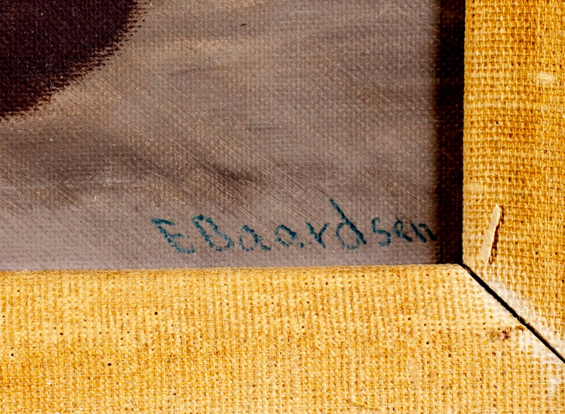 E Baardsen (US,20C) oil painting - 4