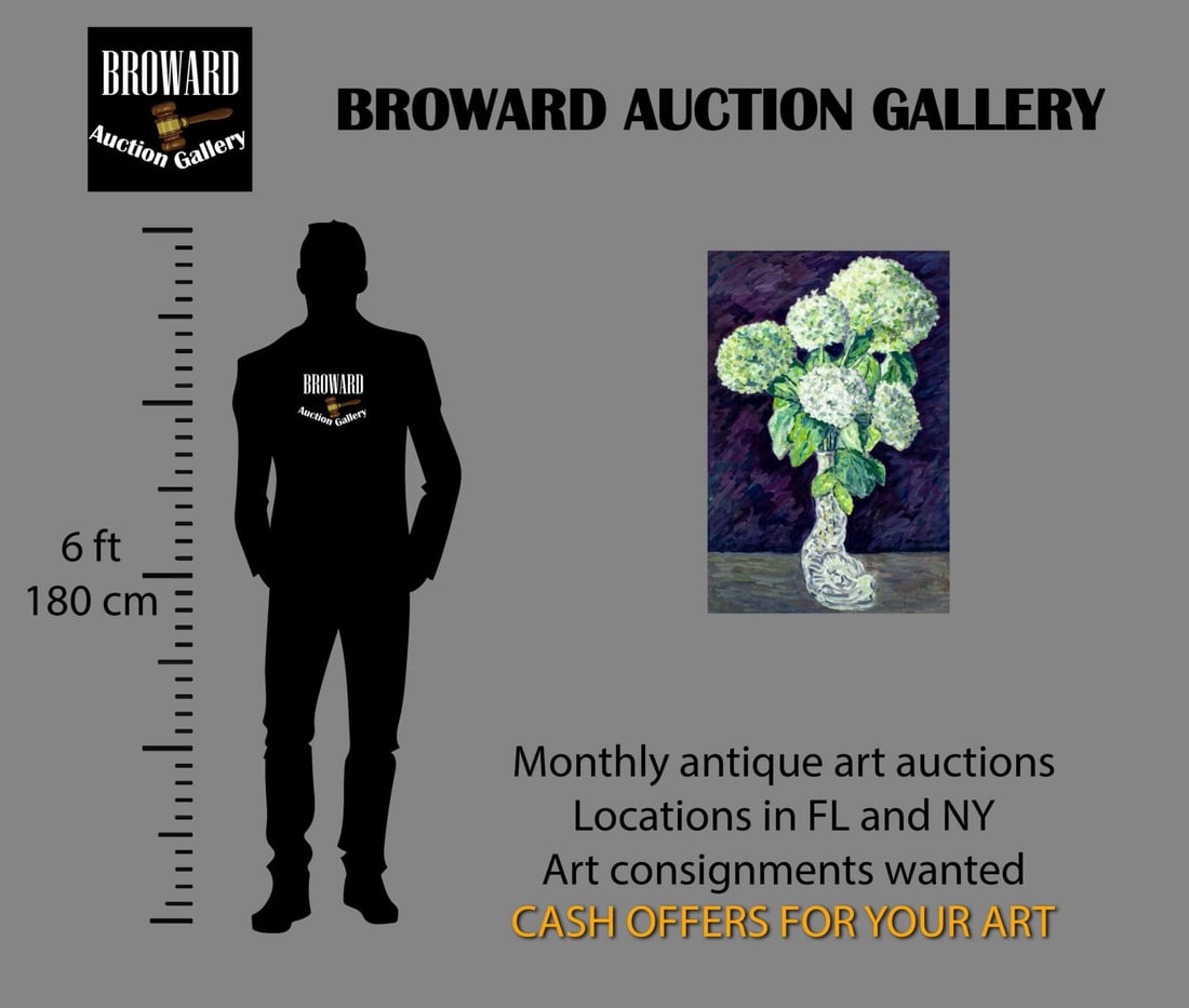 Evelyn Metzger (NY,Brazil,1911-2007) oil painting - 2