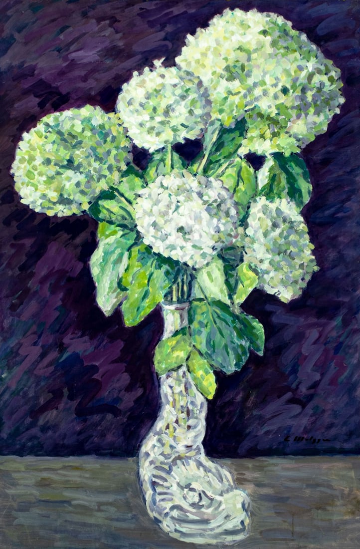 Evelyn Metzger (NY,Brazil,1911-2007) oil painting - 3