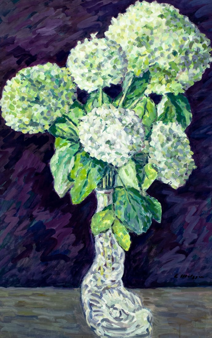 Evelyn Metzger (NY,Brazil,1911-2007) oil painting - 5