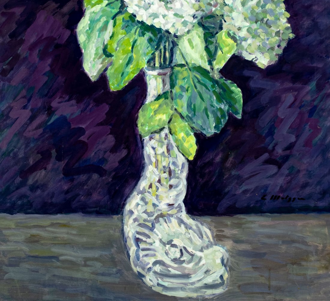 Evelyn Metzger (NY,Brazil,1911-2007) oil painting - 7