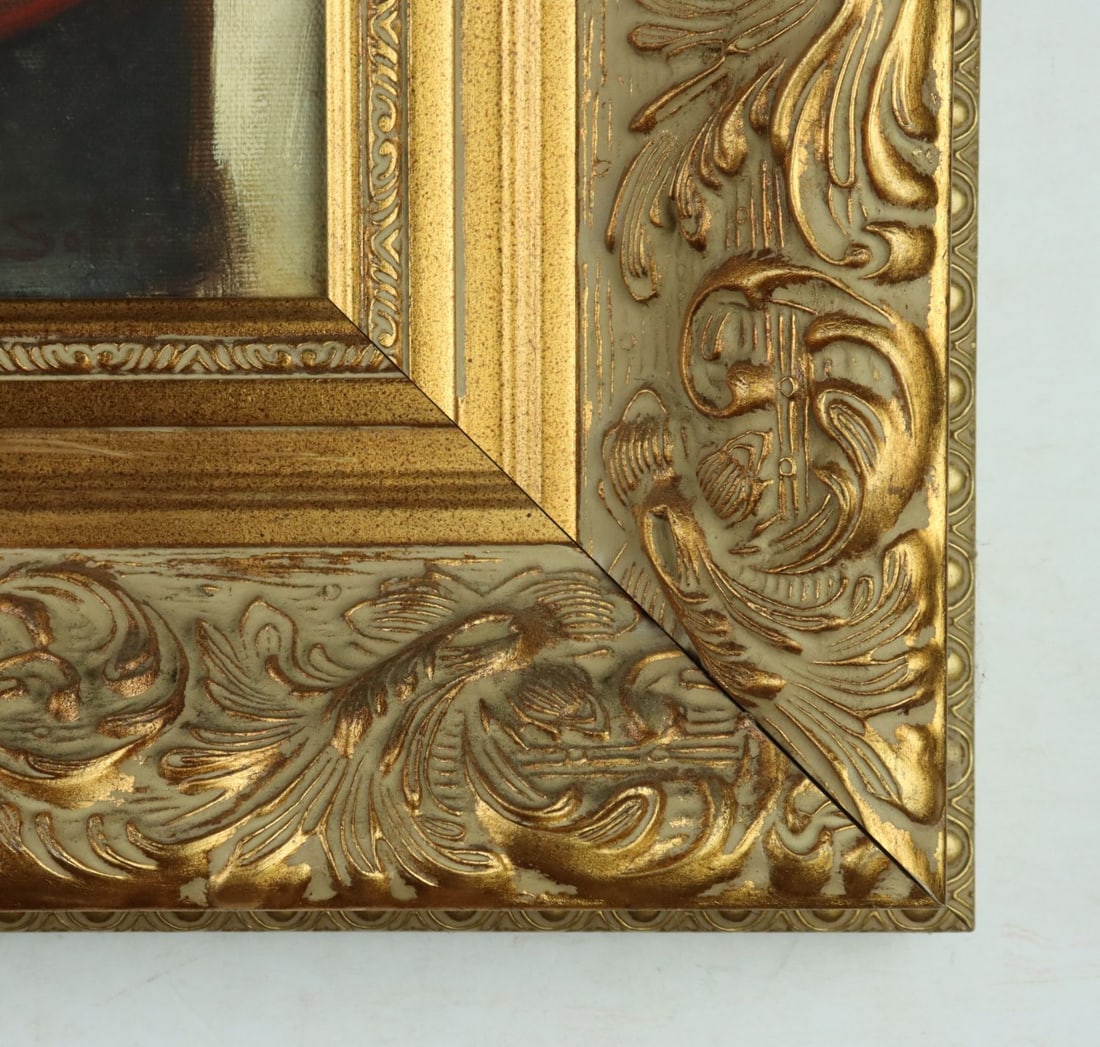 John J Sable (US,early 20C) oil painting antique - 10