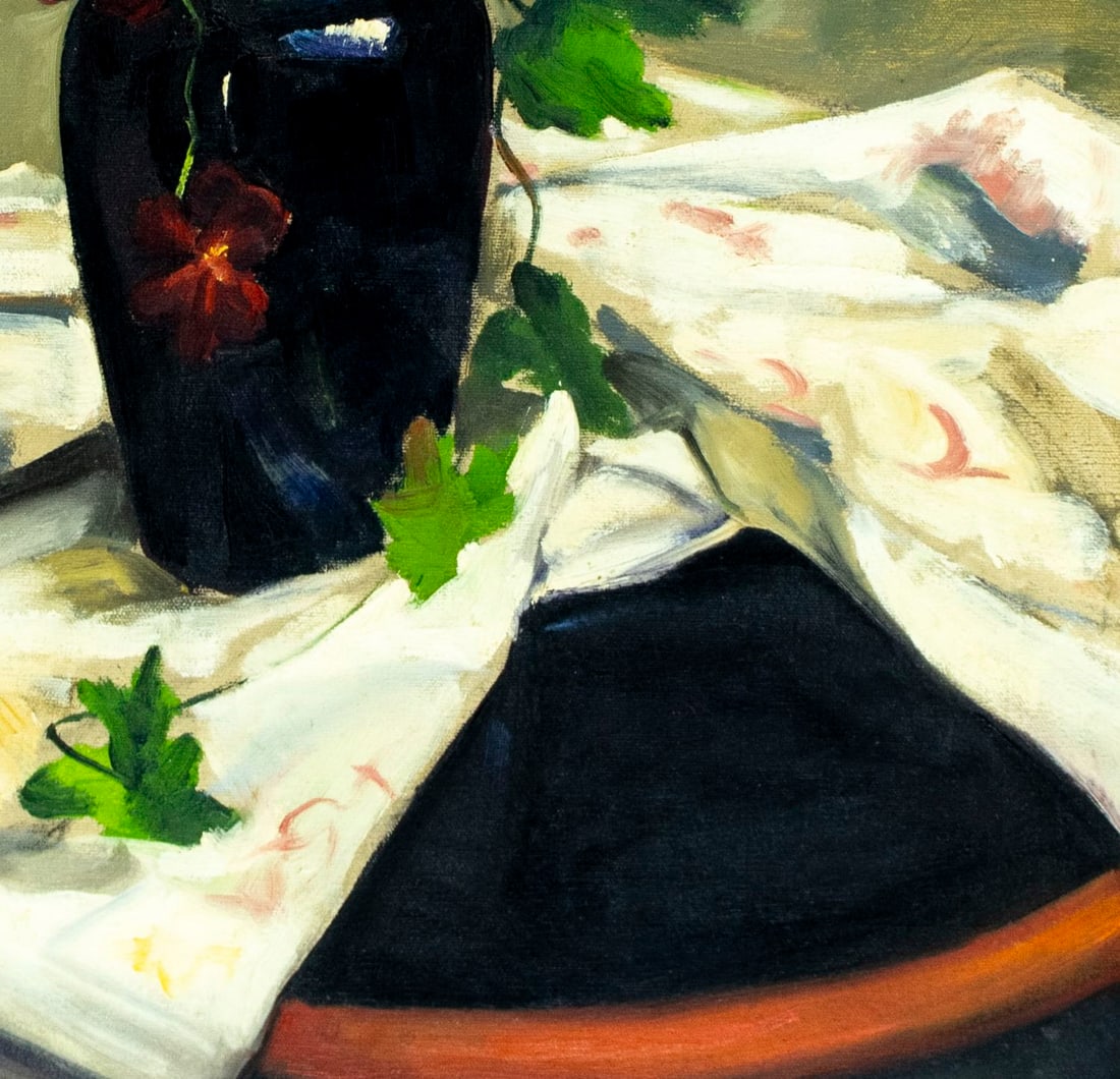 John J Sable (US,early 20C) oil painting antique - 6