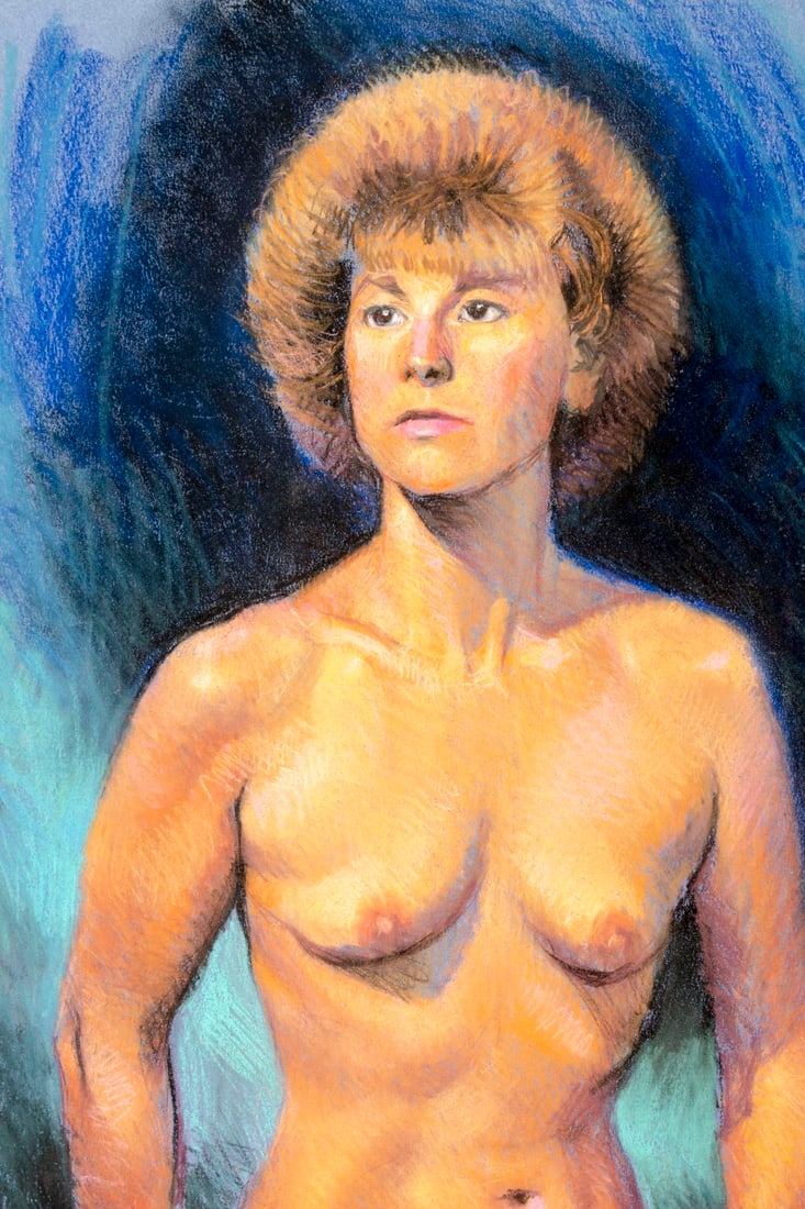 Karl Foster (PA,b 1933) pastel painting - 4