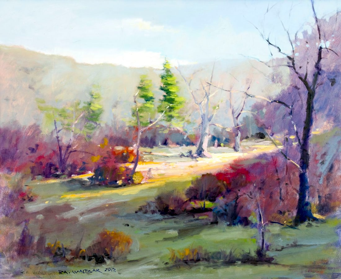 Robert Waltsak (NJ,b 1944) oil painting (1 of 12)