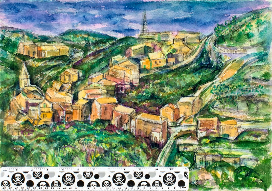 Martin Rosenthal (NY,MA,1899-1974) watercolor painting - 2