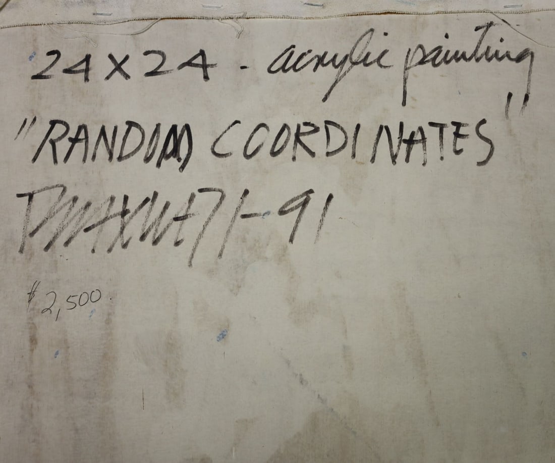 Paul Maxwell (IL,CA,AR,1925-2015) acrylic painting - 12