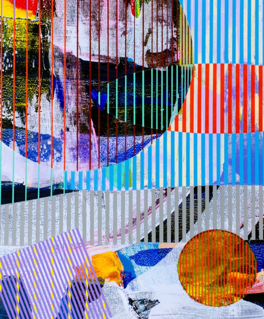 James Massena (OH,1953-2021) acrylic painting - 4