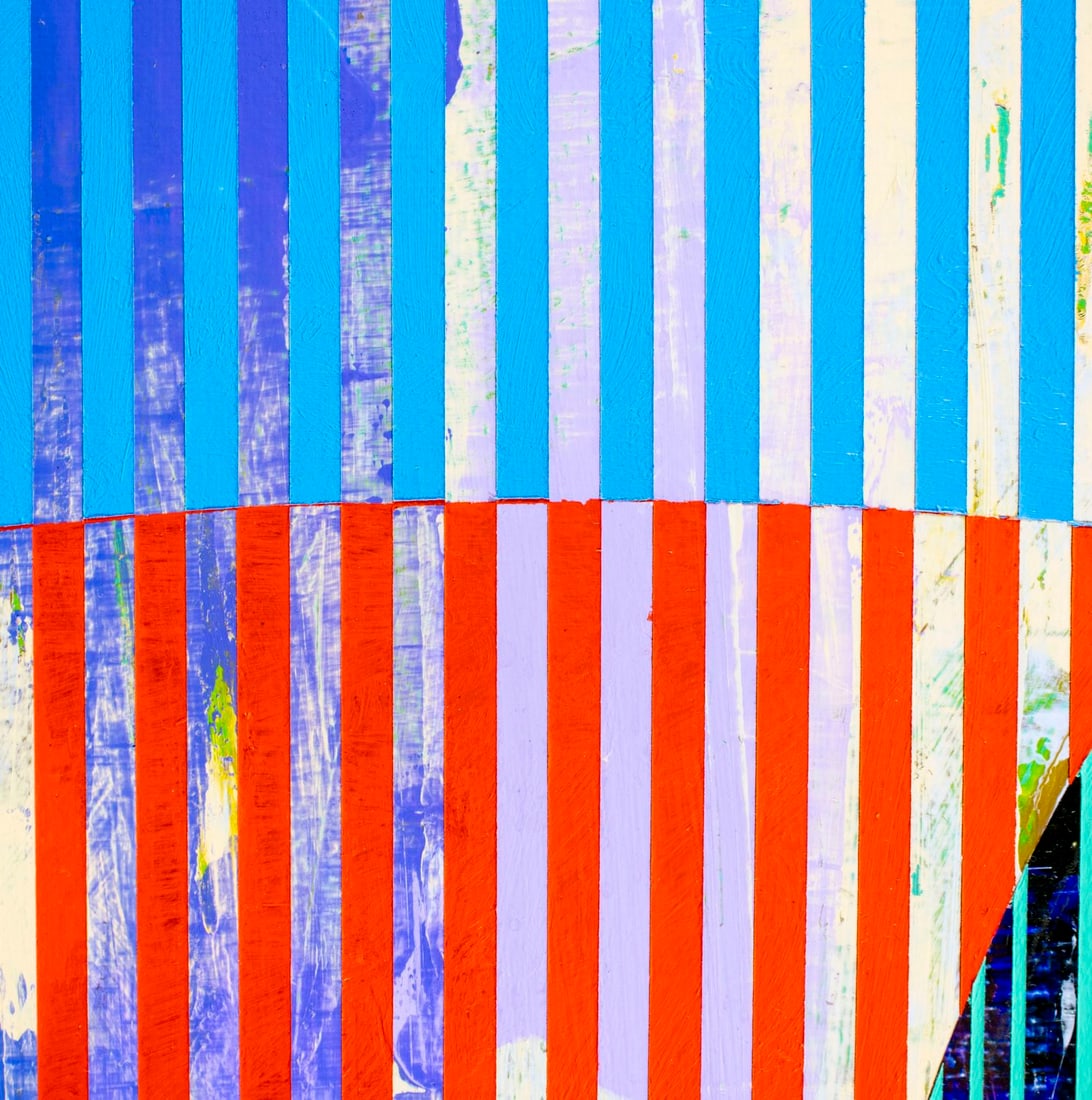 James Massena (OH,1953-2021) acrylic painting - 7