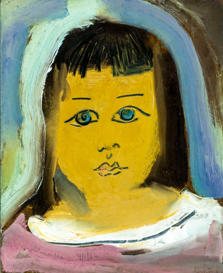 Sterling Strauser (PA,1907-1995) oil painting - 3