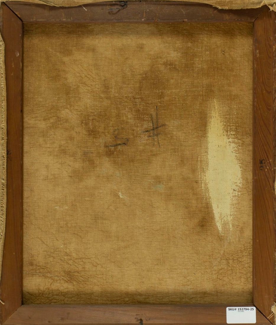 Feliciano Bejar (NY,Mexico,1920-2007) oil painting antique - 9