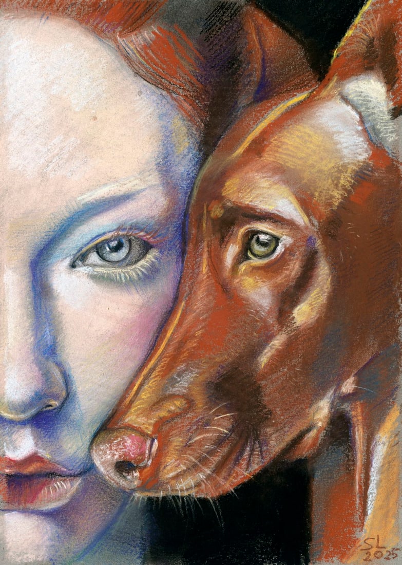 Lyudmila Siabro (Ukraine,20/21C) pastel painting (1 of 12)