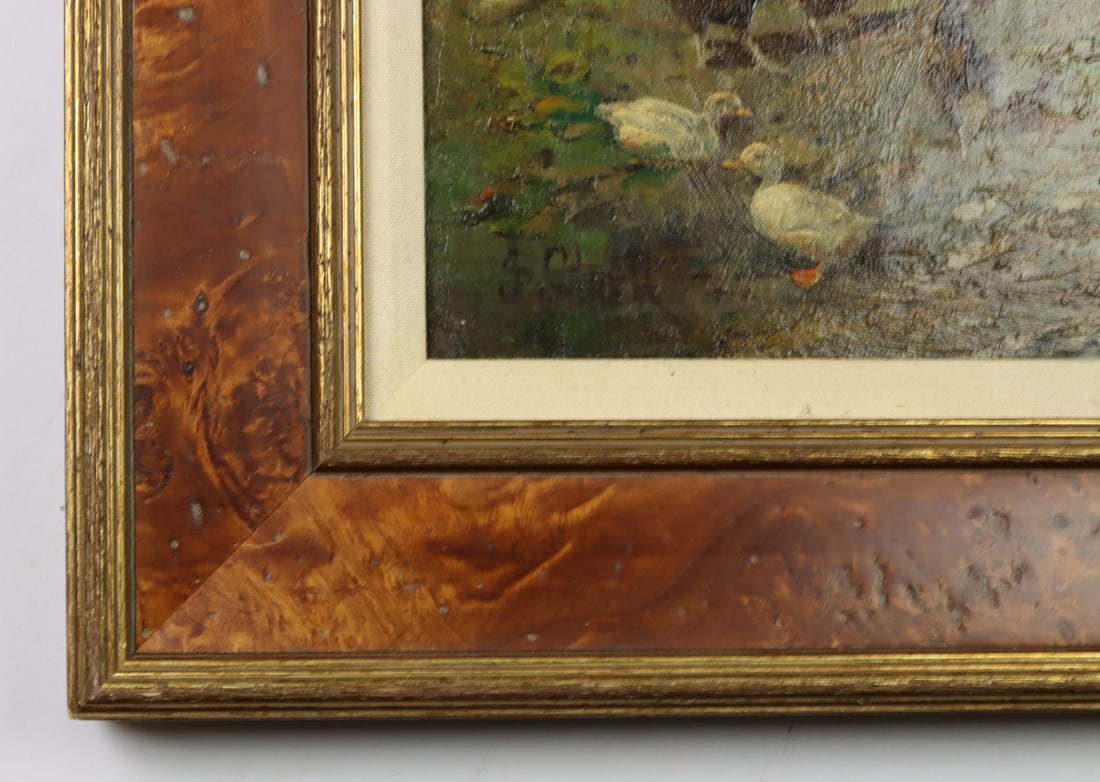 Samuel Joseph Clark (UK,1834-1912) oil painting antique - 10