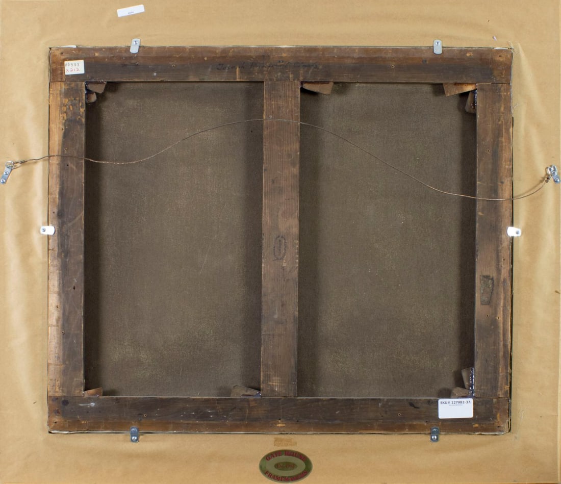 Samuel Joseph Clark (UK,1834-1912) oil painting antique - 8