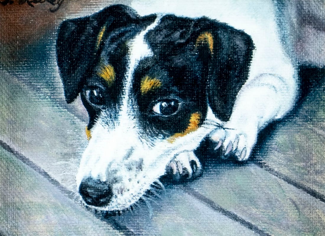 Patricia Levey (FL,20/21C) oil painting (1 of 12)