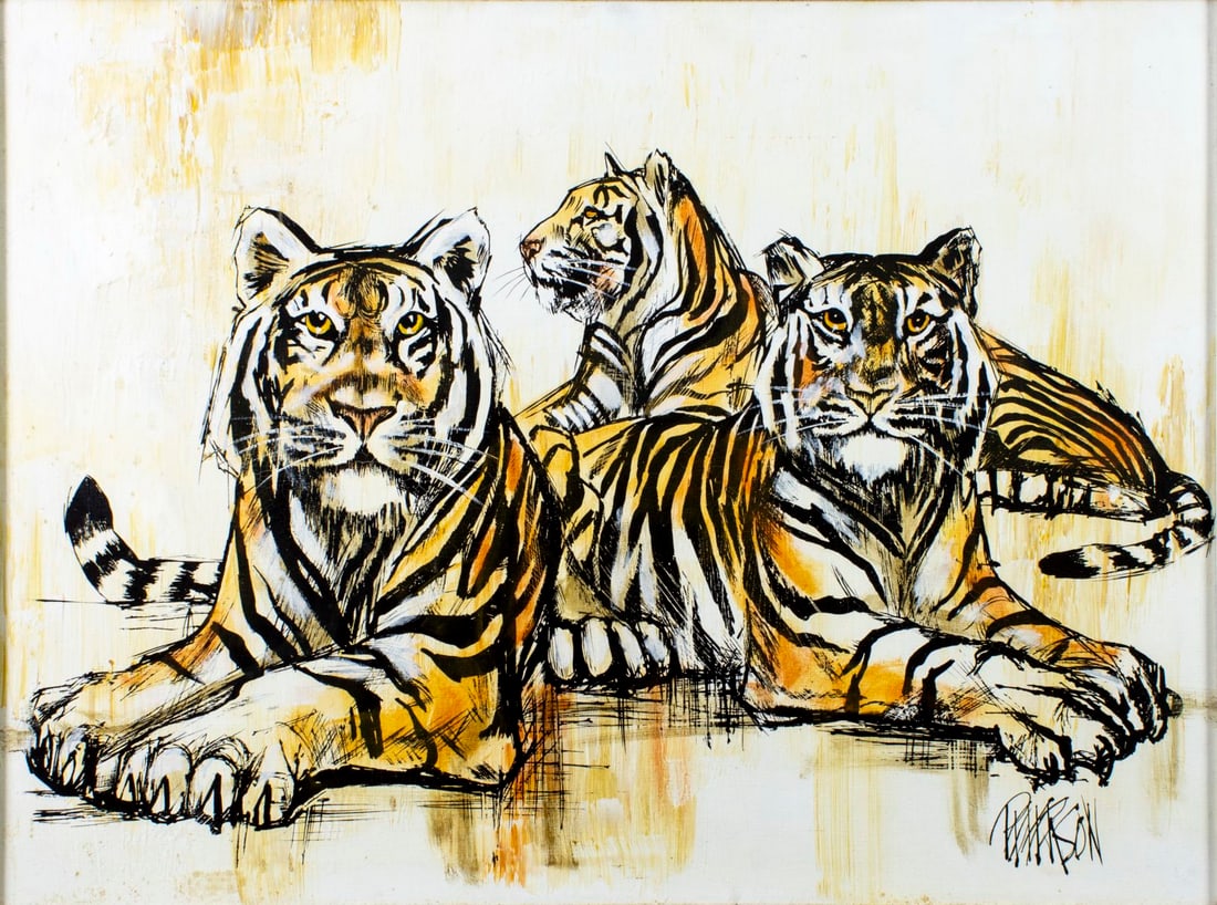 C Petterson (US,20C) oil painting (1 of 12)