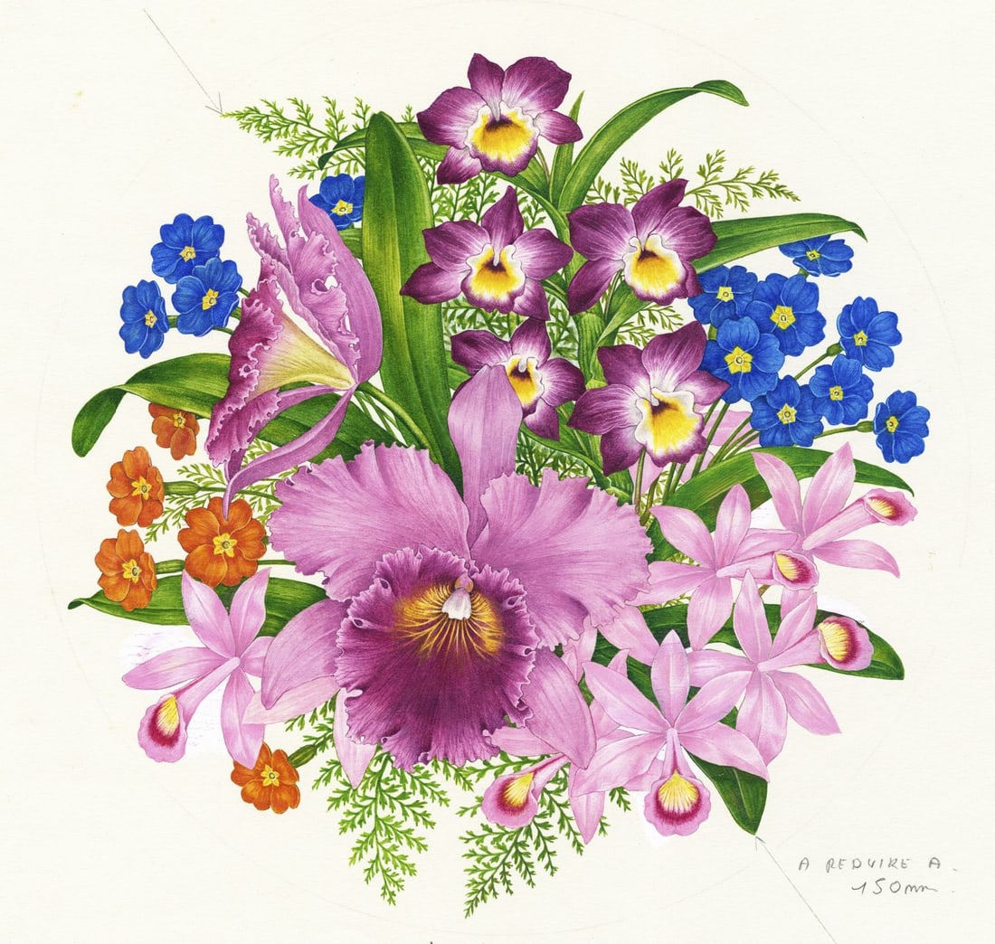 Stuart Lafford (UK,1953-2016) watercolor painting (1 of 12)