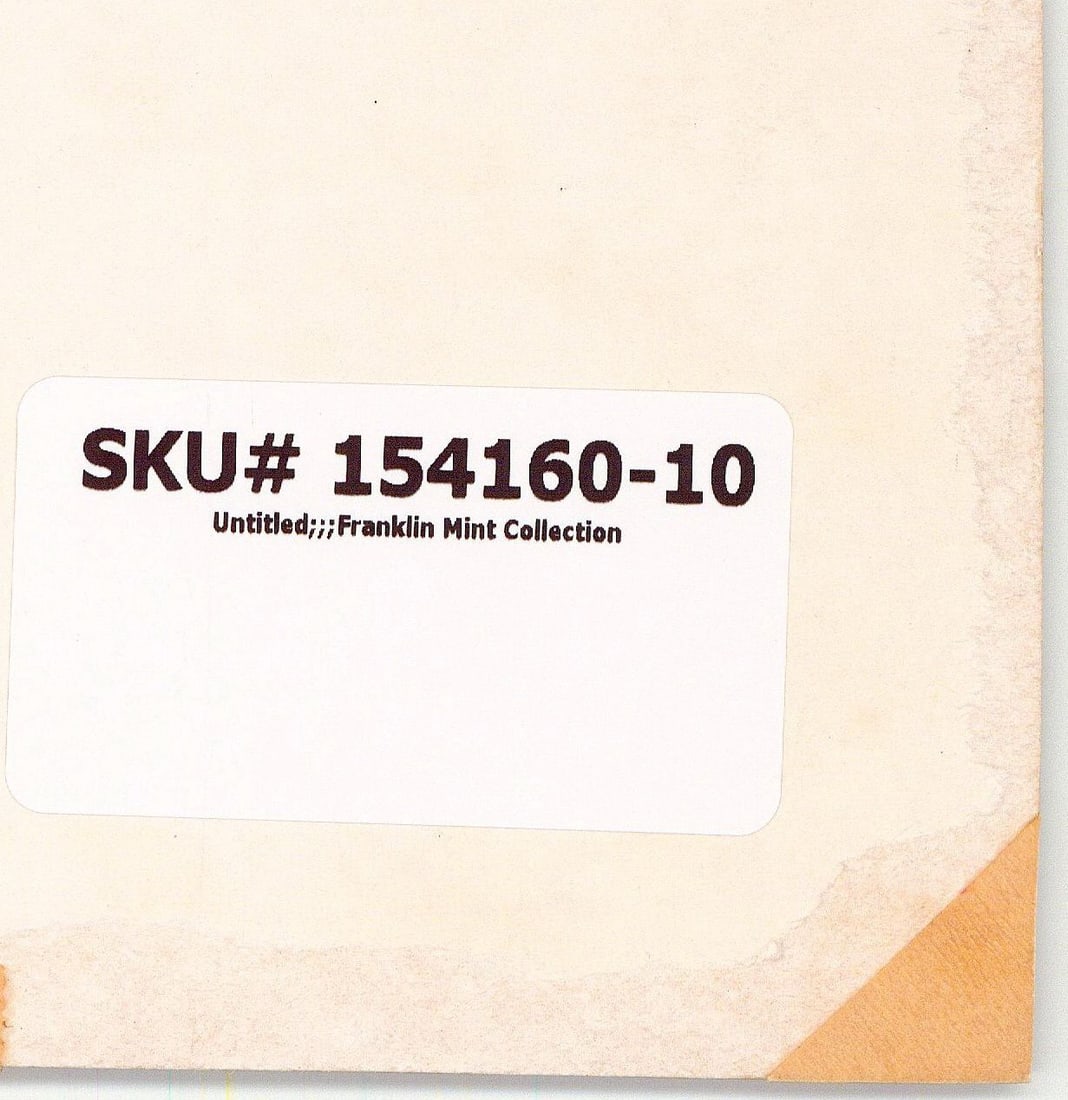 Diane Turner (PA,20/21C) gouache painting - 11