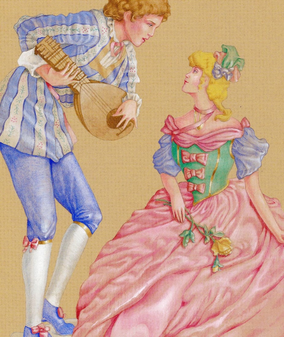 Diane Turner (PA,20/21C) gouache painting - 5