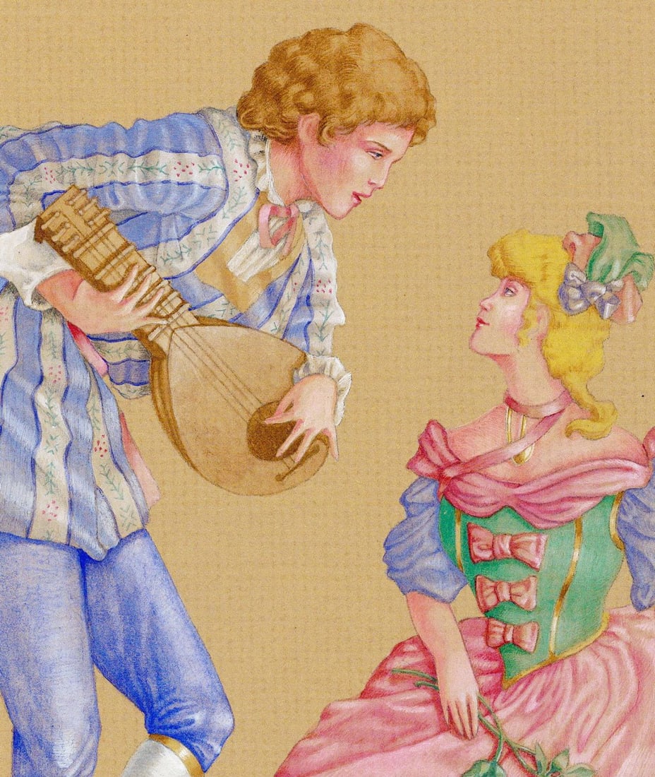 Diane Turner (PA,20/21C) gouache painting - 7