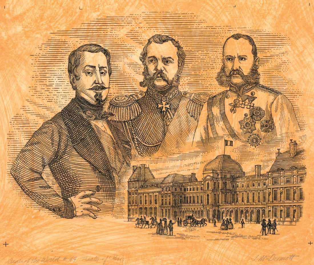 ATTR Jim McDermott (MA,CA,1960-2015) ink painting (1 of 11)