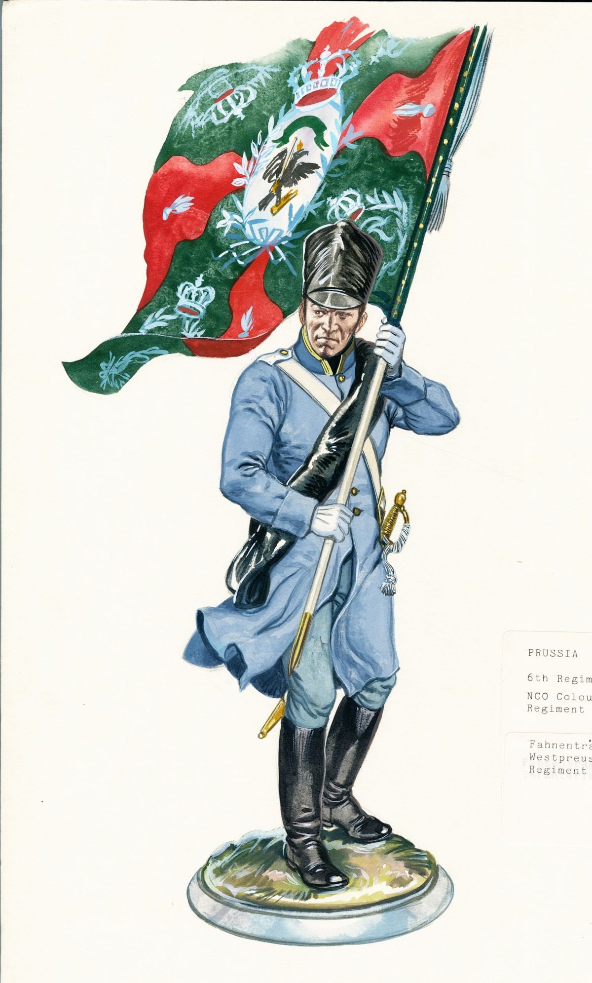 Gerry Embleton (UK,1941-?) gouache painting (1 of 12)