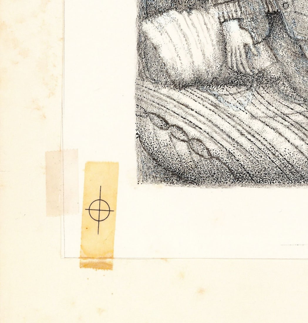 Jarmila Maranova (Czech,NY,1922-2009) mixed media painting - 4