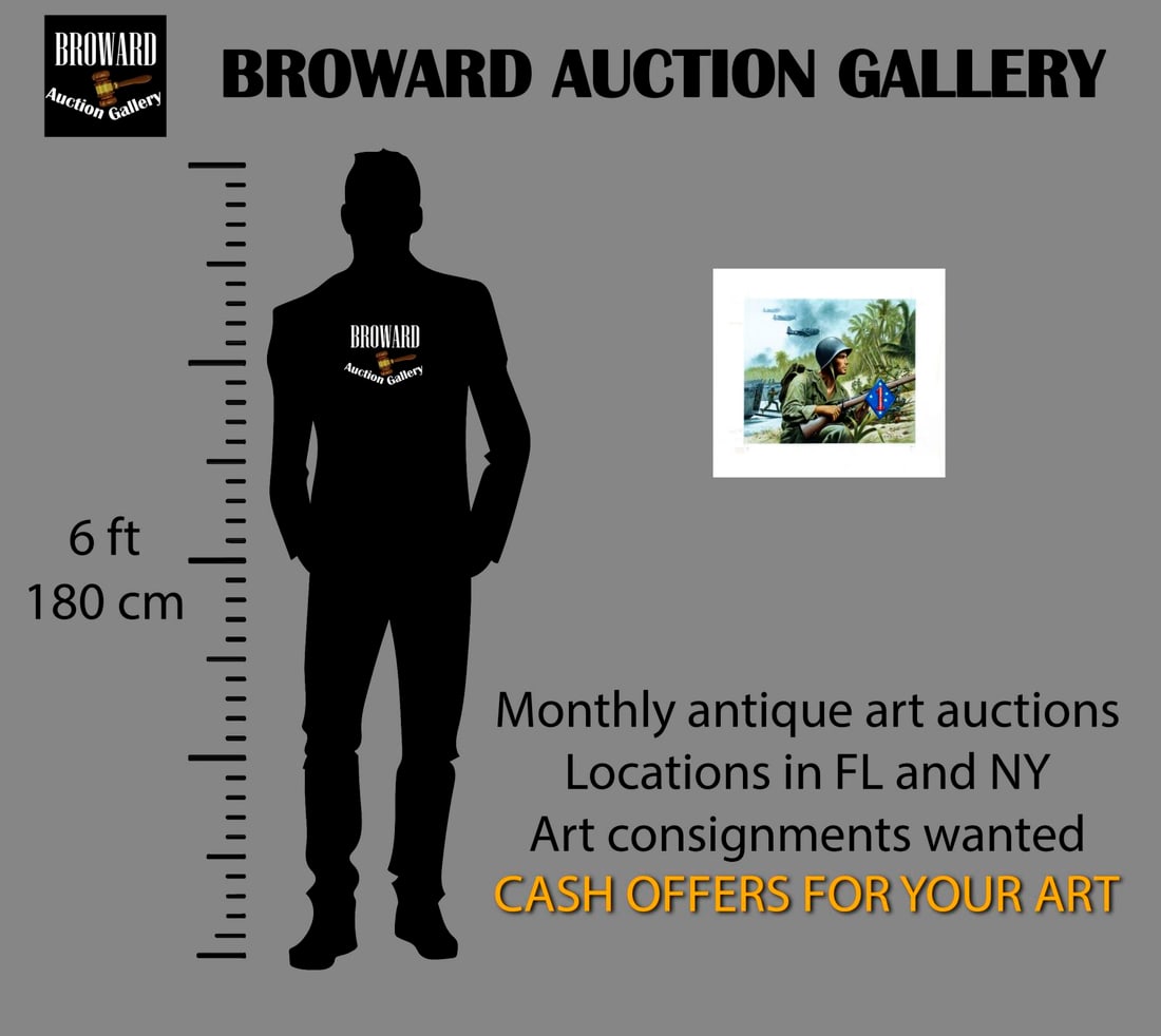 Howard Koslow (NJ,NY,1924-2016) oil painting - 2