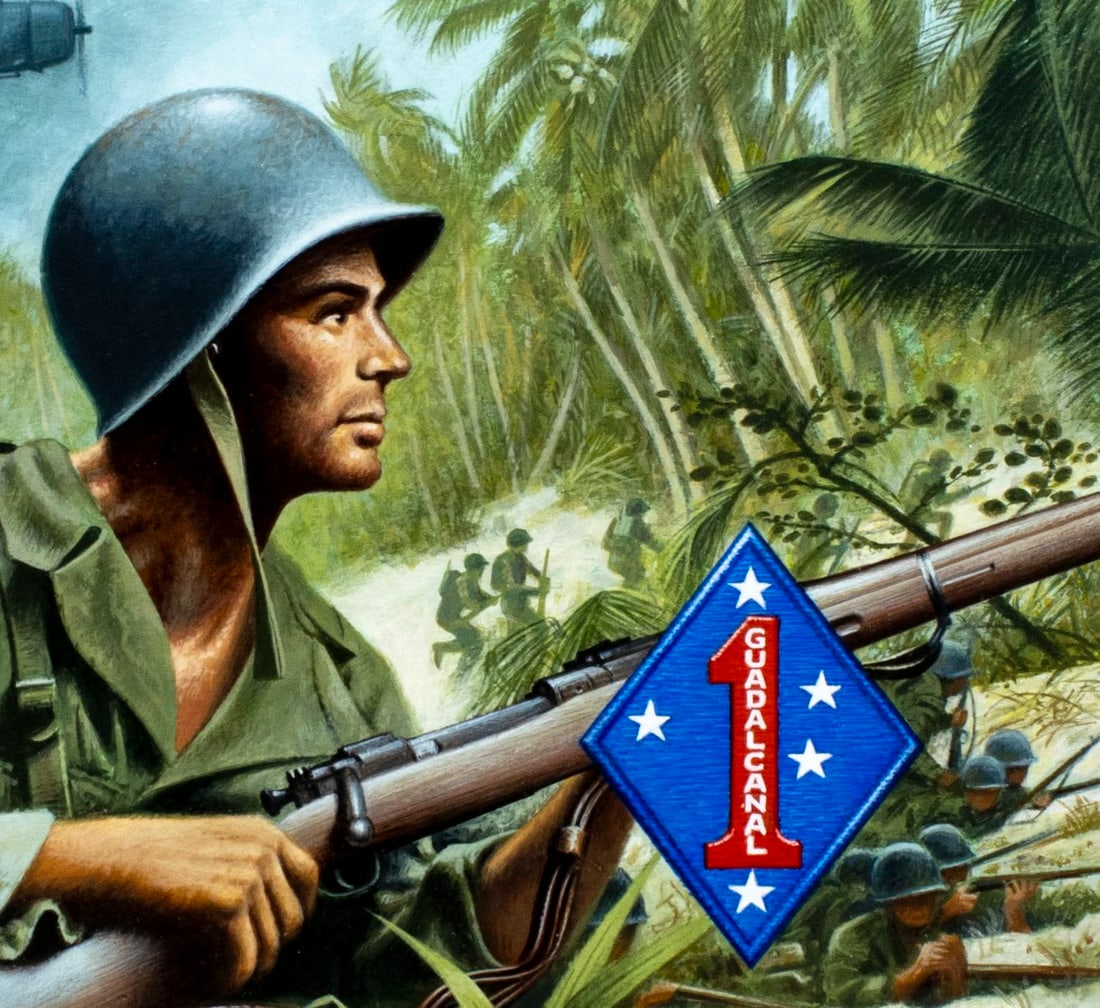 Howard Koslow (NJ,NY,1924-2016) oil painting - 7