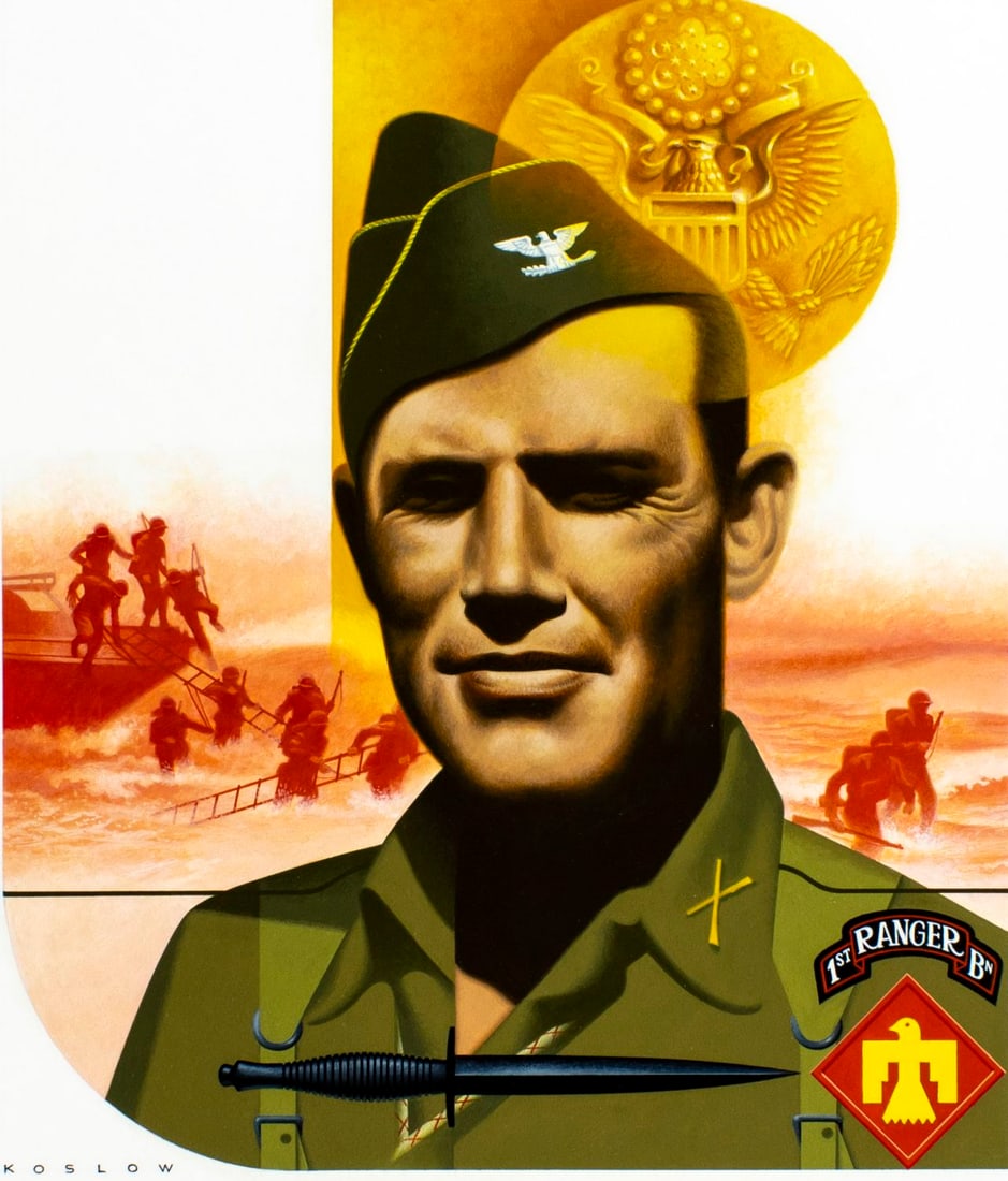 Howard Koslow (NJ,NY,1924-2016) oil painting (1 of 13)