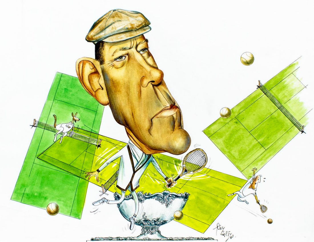 Tony Rafty (Australia,1915-2015) watercolor painting (1 of 12)