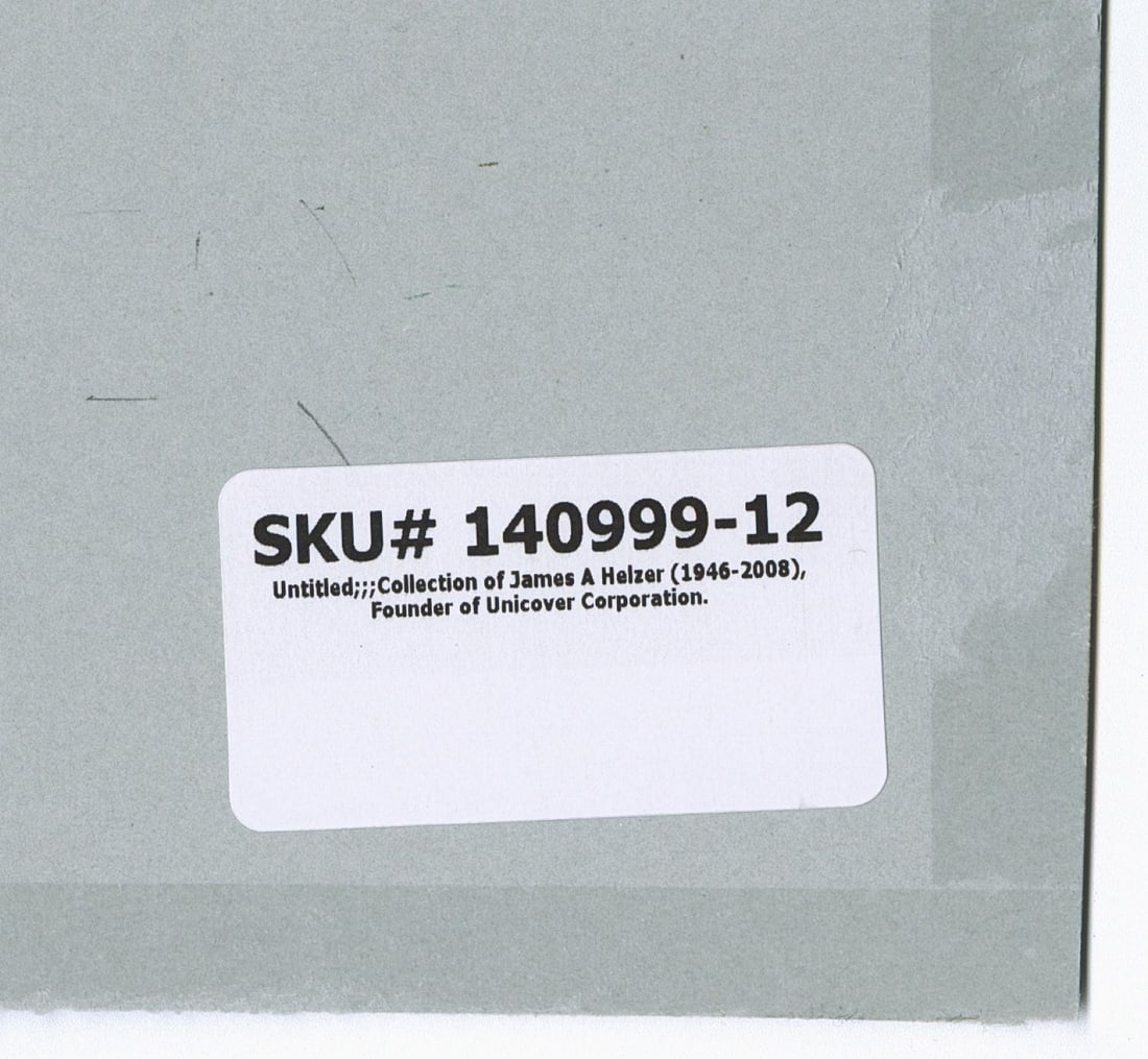 Elisabeth von Janota-Browsky (German,20C) gouache painting - 11