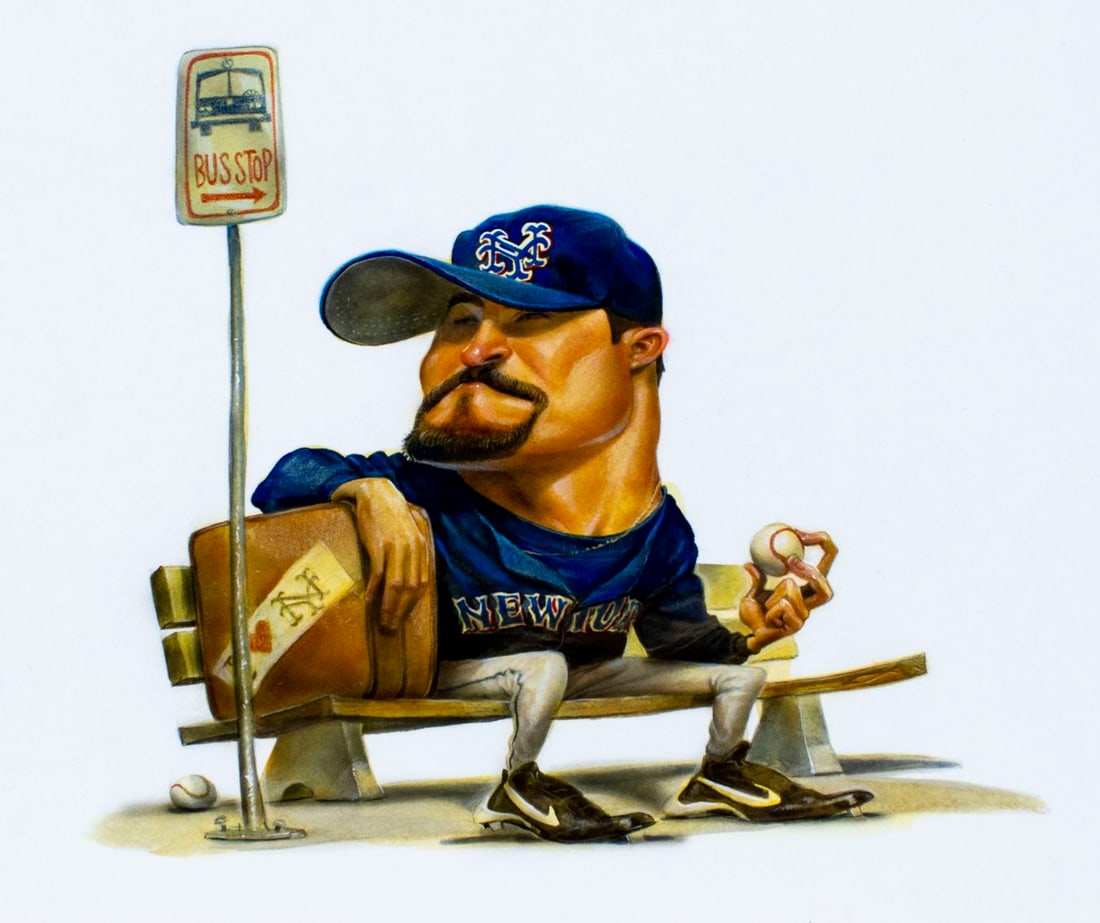 Gary Locke (MO,b 1963) gouache painting (1 of 11)