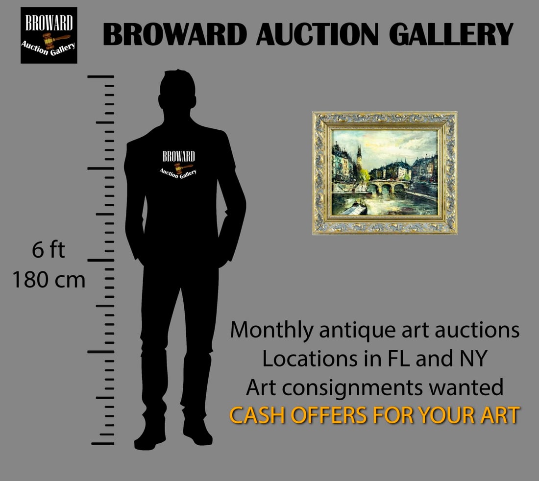 Adrien Beauval (France,mid 20C) oil painting - 2