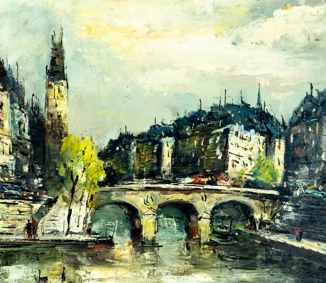Adrien Beauval (France,mid 20C) oil painting - 5
