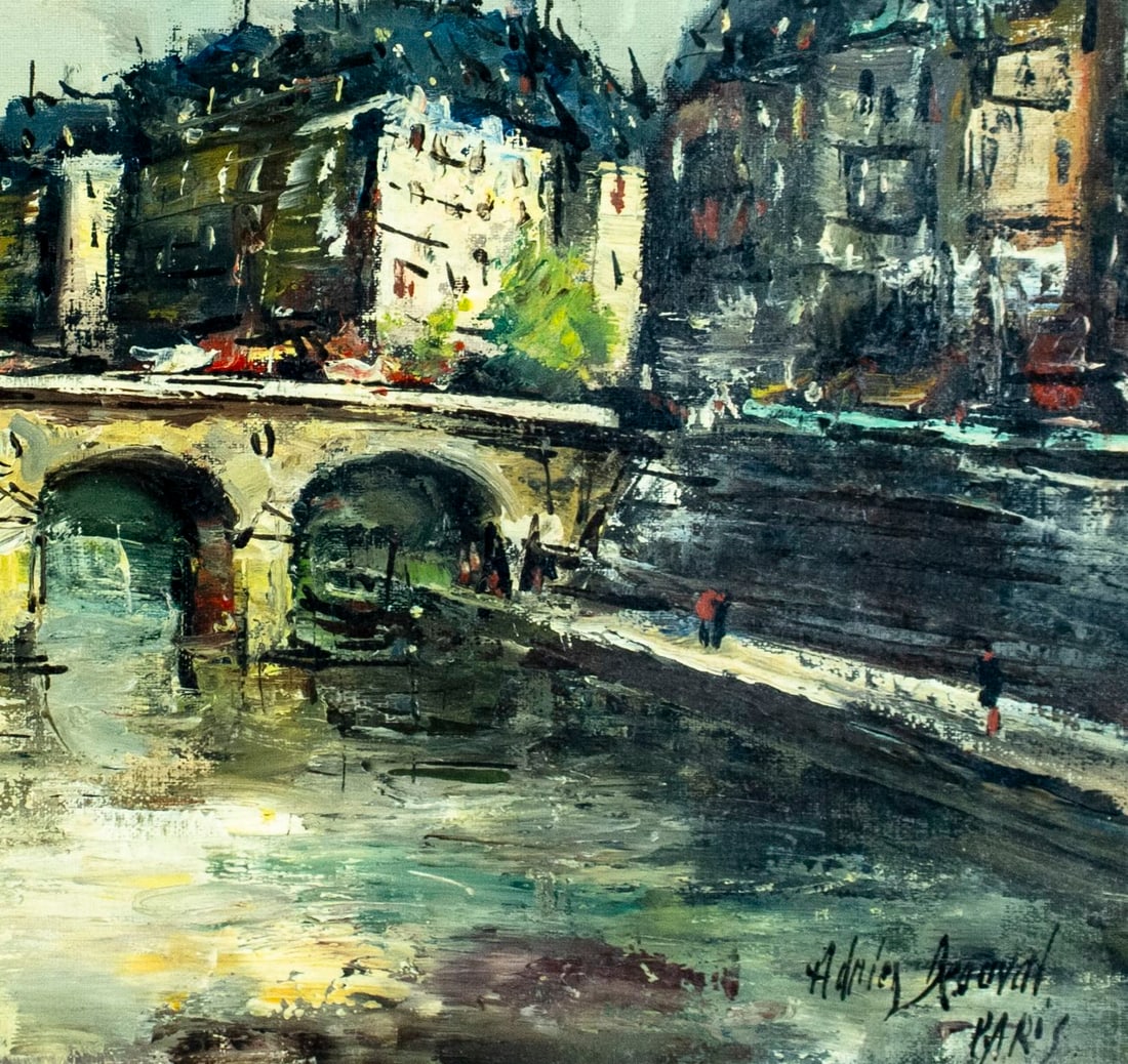Adrien Beauval (France,mid 20C) oil painting - 7