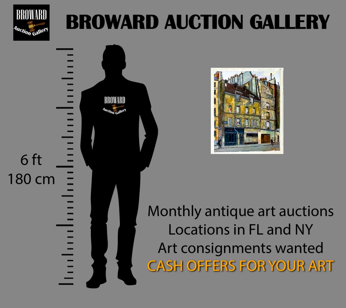 Claire Jacazaires (France,mid 20C) oil painting - 2