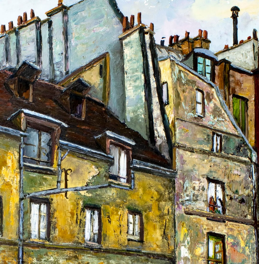 Claire Jacazaires (France,mid 20C) oil painting - 7