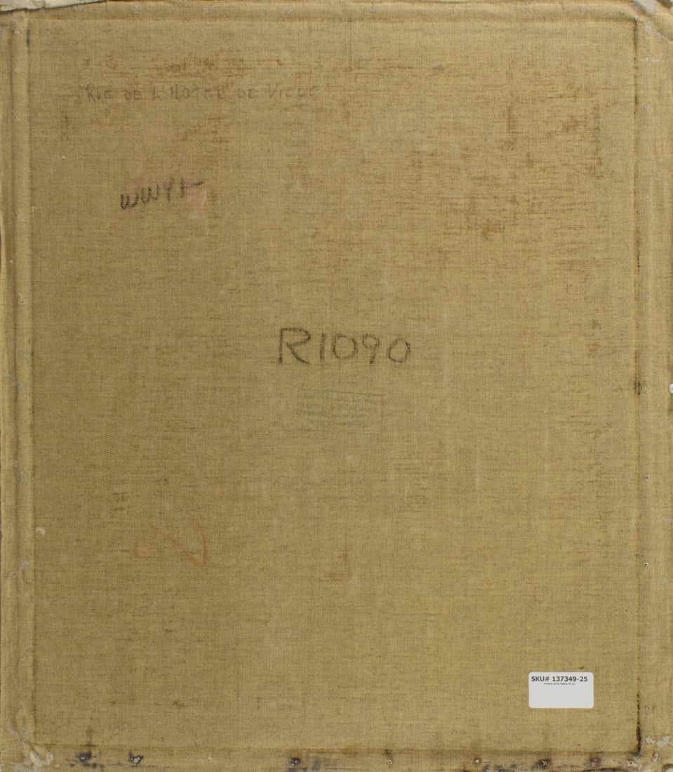 Claire Jacazaires (France,mid 20C) oil painting - 9