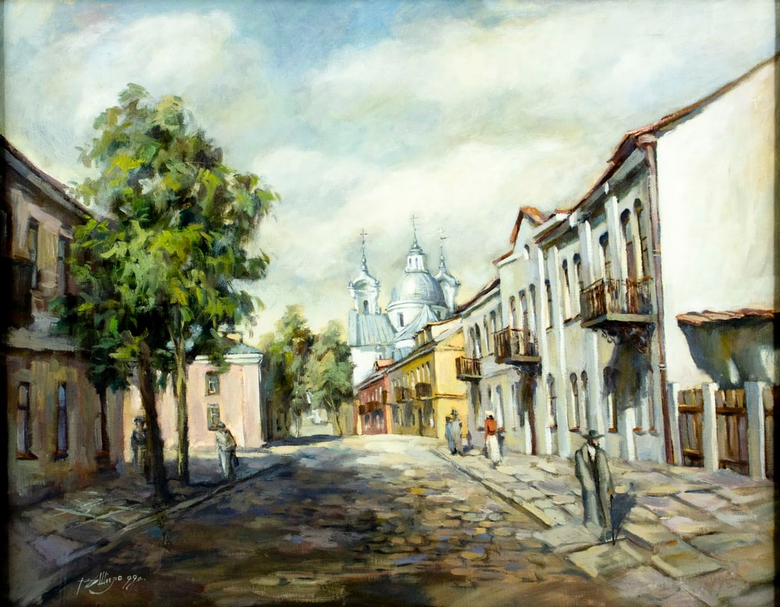 Valery Shilo (Belarus,20C) oil painting (1 of 12)