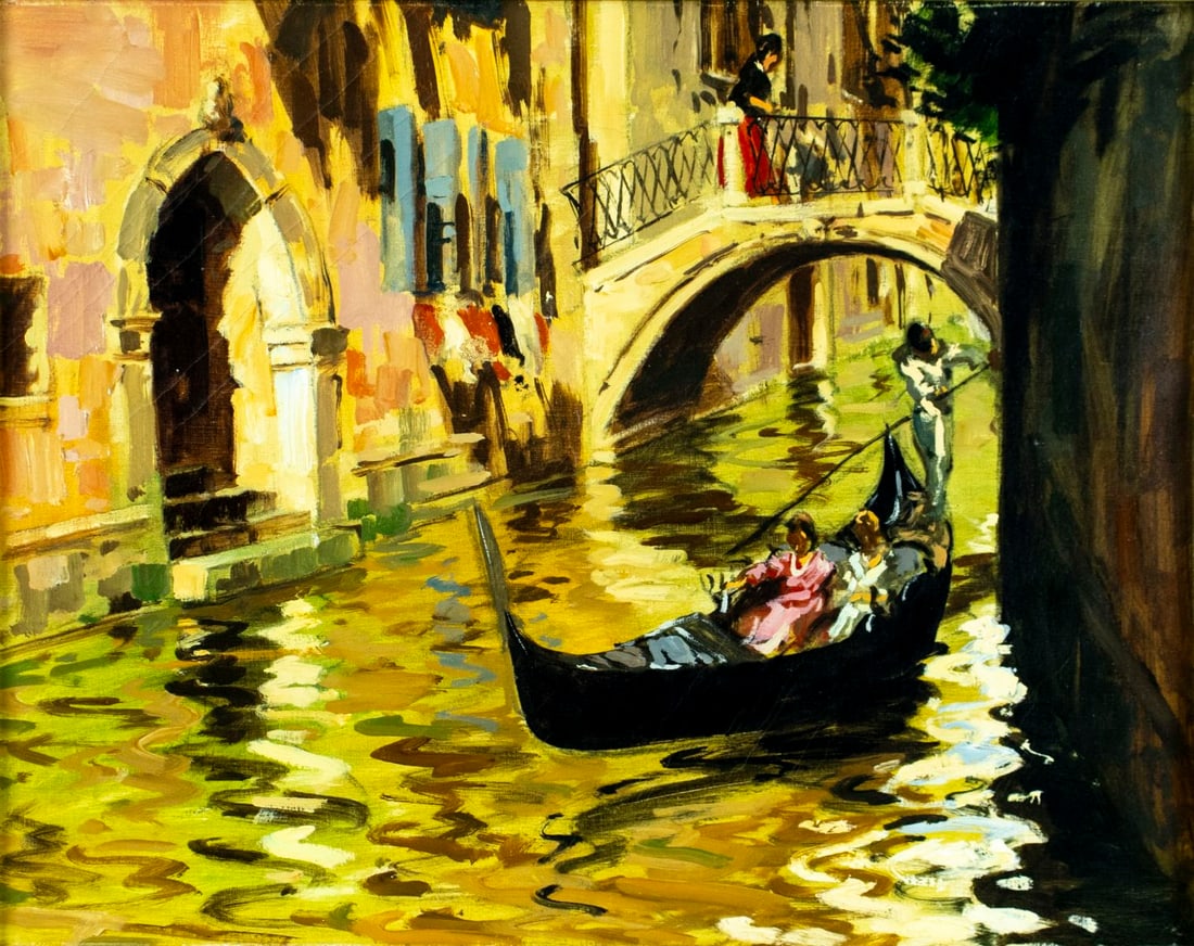 Cosimo Privato (Italy,1899-1971) oil painting (1 of 14)