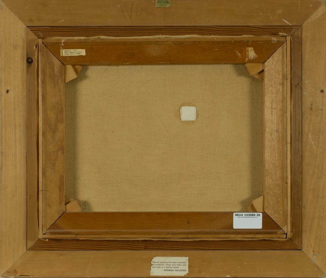 Cosimo Privato (Italy,1899-1971) oil painting - 9