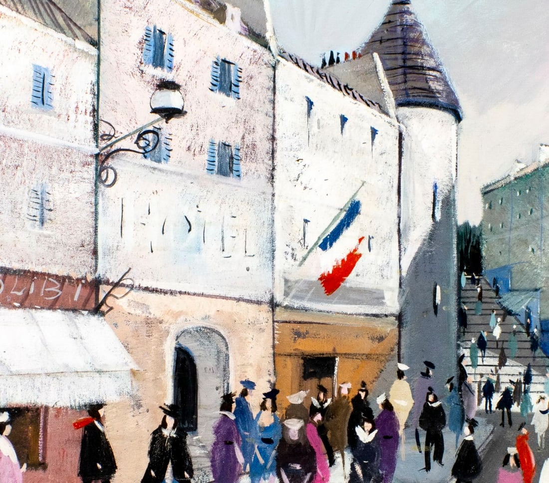 Charles Levier (French,NY,CA,1920-2003) oil painting - 5