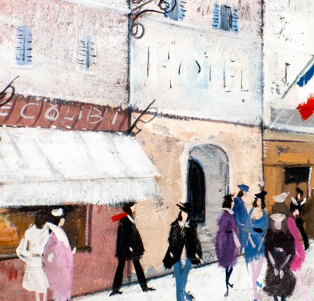 Charles Levier (French,NY,CA,1920-2003) oil painting - 6