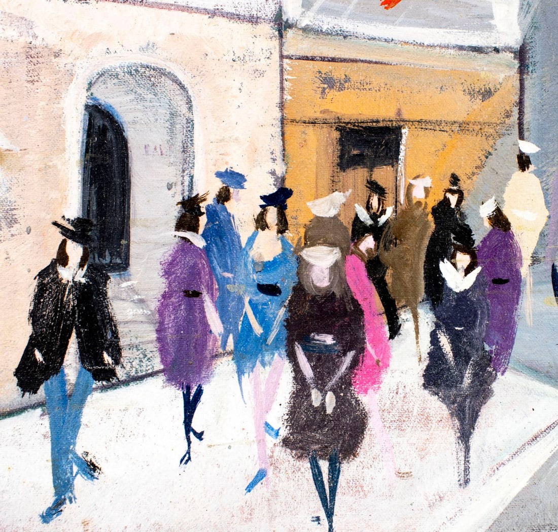 Charles Levier (French,NY,CA,1920-2003) oil painting - 8