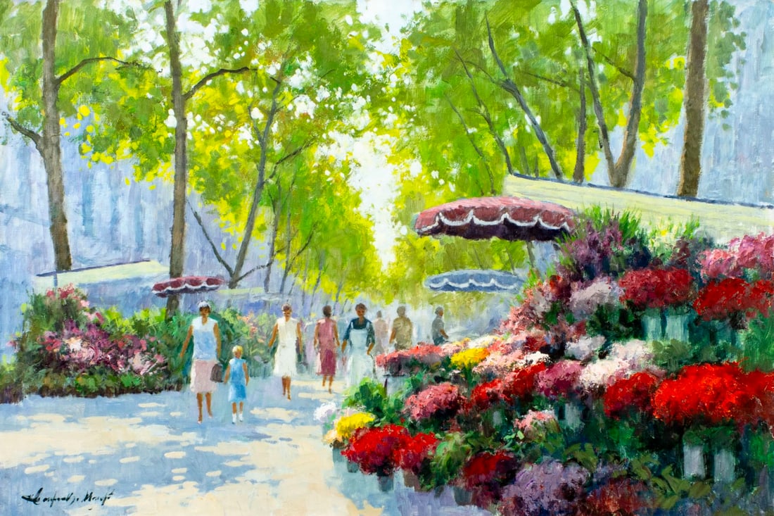 Francisco Carbonell Massabe (Spain,1928-?) oil painting (1 of 13)