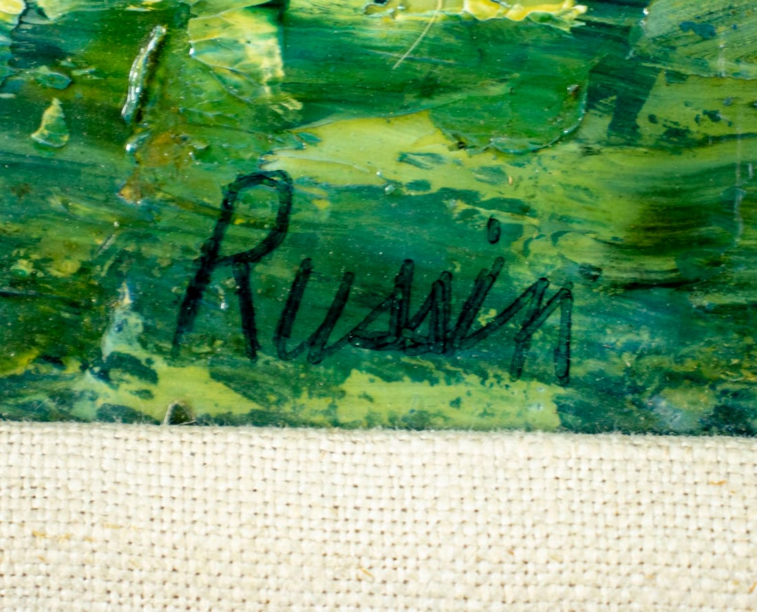 George Russin (FL,1910-2010) oil painting - 4