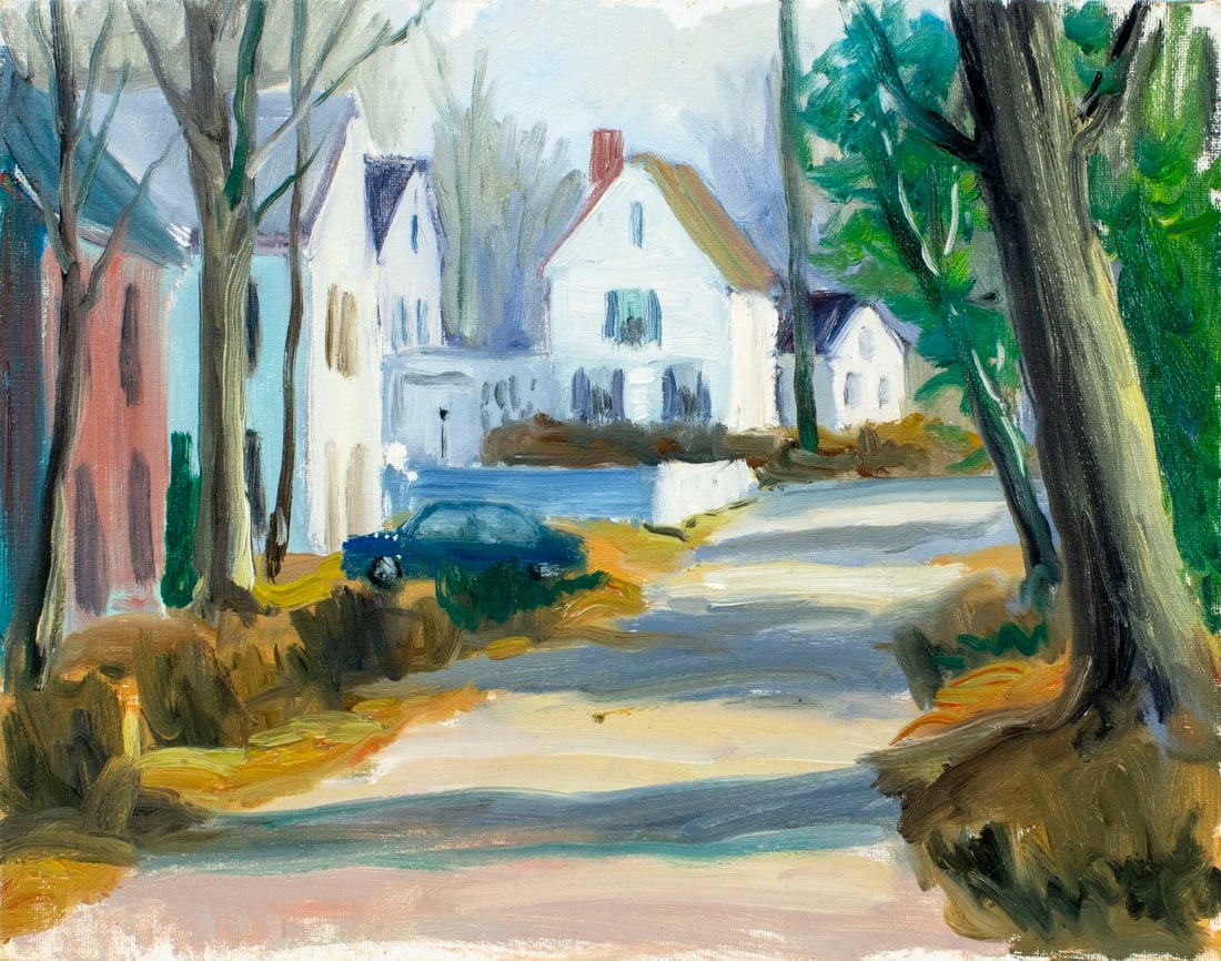 George Holloway (NJ,20C) oil painting (1 of 11)
